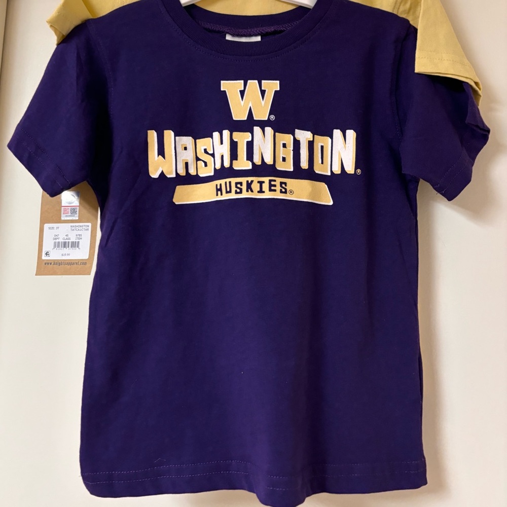 Washington Huskies Toddler Shirts